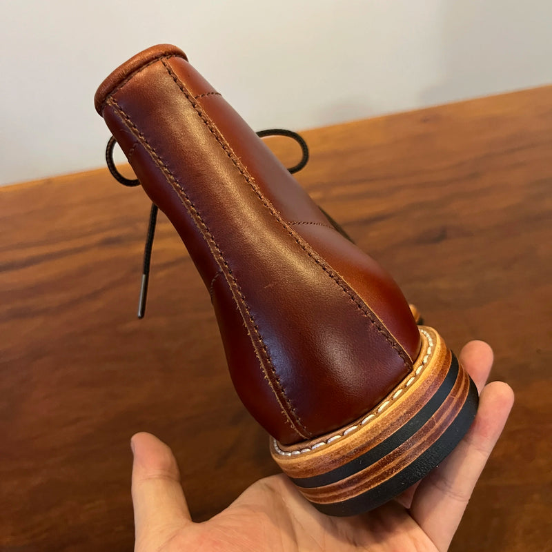 C62 Top Quality Handmade Italian Cowhide Genuine Cow Leather Stylish Durable Boot