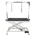 Shernbao FT‑808 Electric Lifting Dog Grooming Table Mobile Pet Grooming Station with Grooming Arm Noose for Large Dogs Pet Salon