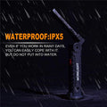 5 Modes USB Rechargeable Flash Light COB Torch Tail Magnet Work Lights Portable Camping Lantern LED Working Lamp Flashlight