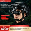 ZIYOUHU ZYH2081 1X Ultra Small Night Vision Device, All Black HD large field helmet mounted night vision  Outdoor search camping