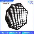 TRIOPO 55cm 65cm 90cm 120cm Honeycomb Grid for TRIOPO Foldable Softbox Octagon Umbrella Soft Box (Grid Only)
