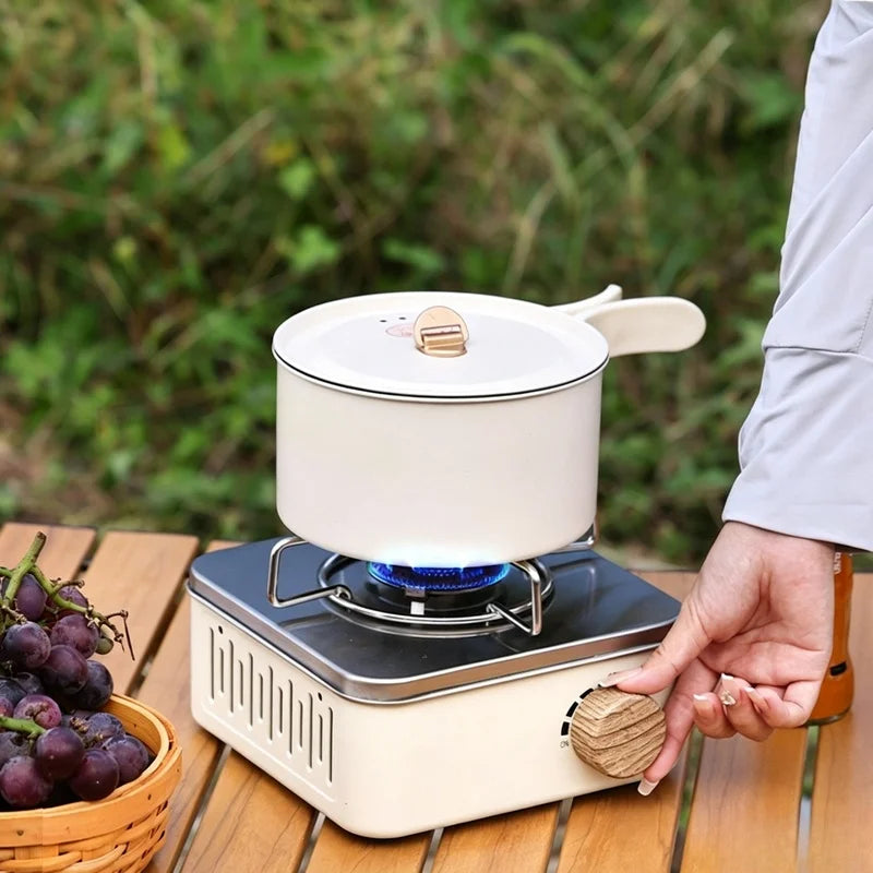 PACOONE 2800W High Firepower Portable Cassette Butane Stove Outdoor Camping Gas Burner For Picnic Travel Backpack Cooking Gear