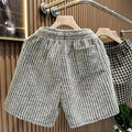 Men's Clothing Print Plaid Shorts Summer Stylish Straight | SAMAG