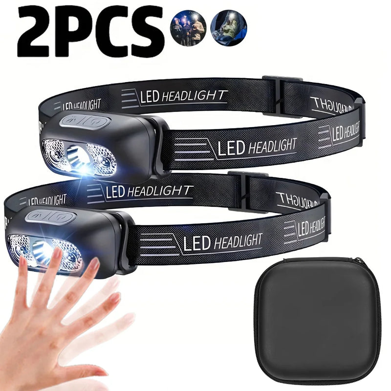 Ultra Bright Motion Sensing Headlamp Led Adjustable Head - View 7 | SAMAG