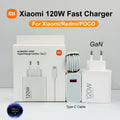 Original Xiaomi Charger 120W 100W Fast Turbo Charge Adapter Xiaomi 17 17T 15 14 13 12 14T 13T 12S Pro Lite POCO X8 Pro X6 Redmi