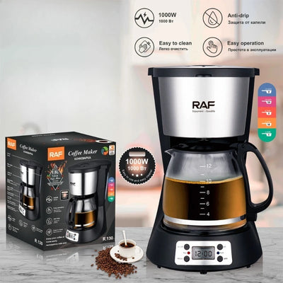 0.6L Electric Drip Coffee Makers 600W Household Machine 5 | SAMAG
