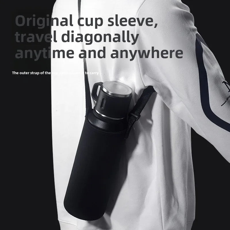 Thermo Bottle Thermal Mug Stainless Steel Water Cup Large - Visuel 2 | SAMAG