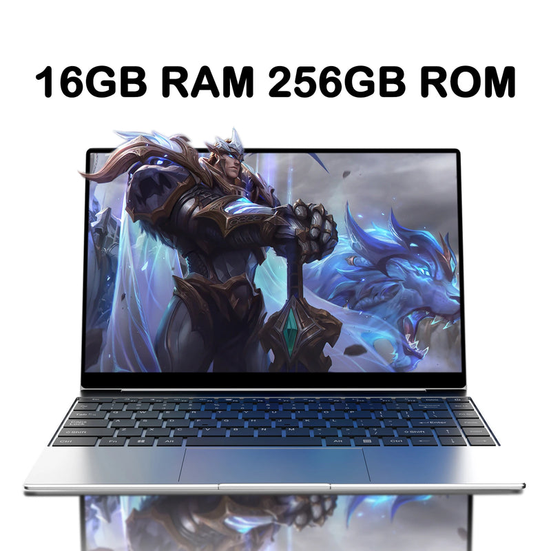 New 14.1' Laptop Intel Core I9-9900 32GB 2TB Gaming PC Ultra Slim Office Study Computer PC Windows 11 Pro 1920*1080 HD