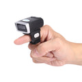 QR Code 1D/2D Ring Scanner Wearable Scanner Finger Barcode Reader Bluetooth Barcode Scanner Portable Bar code Scanner PDF Code