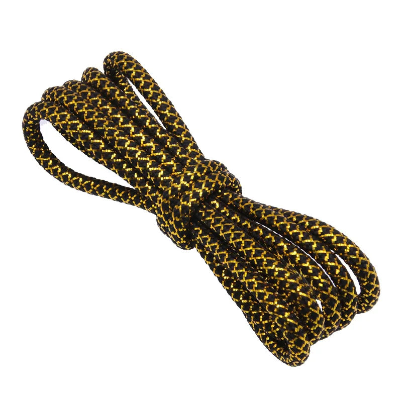 1Pair Luxury Gold Silver wire Round Shoelaces Sneakers Casual Shoe laces Quality Rope Shoelace Shoes Accessories 120/140/160CM