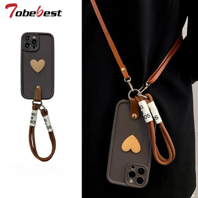Crossbody Lanyard Wrist Strap Case for Xiaomi Redmi Note | SAMAG