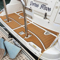 KXKZREN Customized 2012 Sea Ray Sundeck 240 Swim Platform Cockpit Self-adhesive 5mm Flooring Pad EVA Foam Decking Sheet Mat