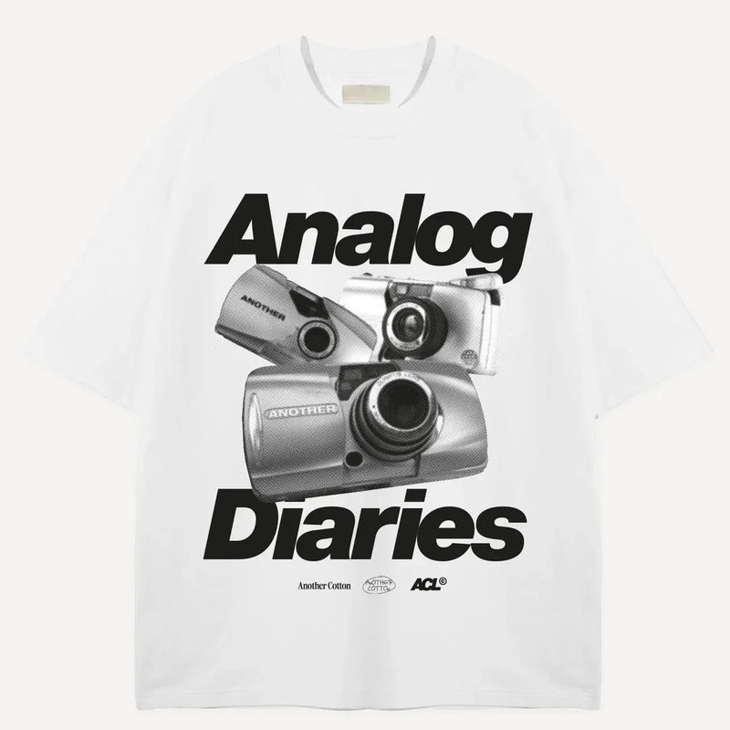 Streetwear Oversized Top Y2K Unisex New Trend Print Cotton Round Neck Short Sleeve Fashion Casual Loose T Shirts Fashion Tops