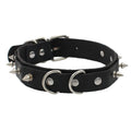 Woman Black Punk Choker Collar Necklace Sexy PU Leather Heart Lock Key Spike Chocker Gothic Cosplay Accessories Party Jewelry