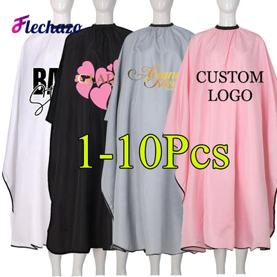 Waterproof Hair Cutting Gown Cape Apron Logo Customize | SAMAG