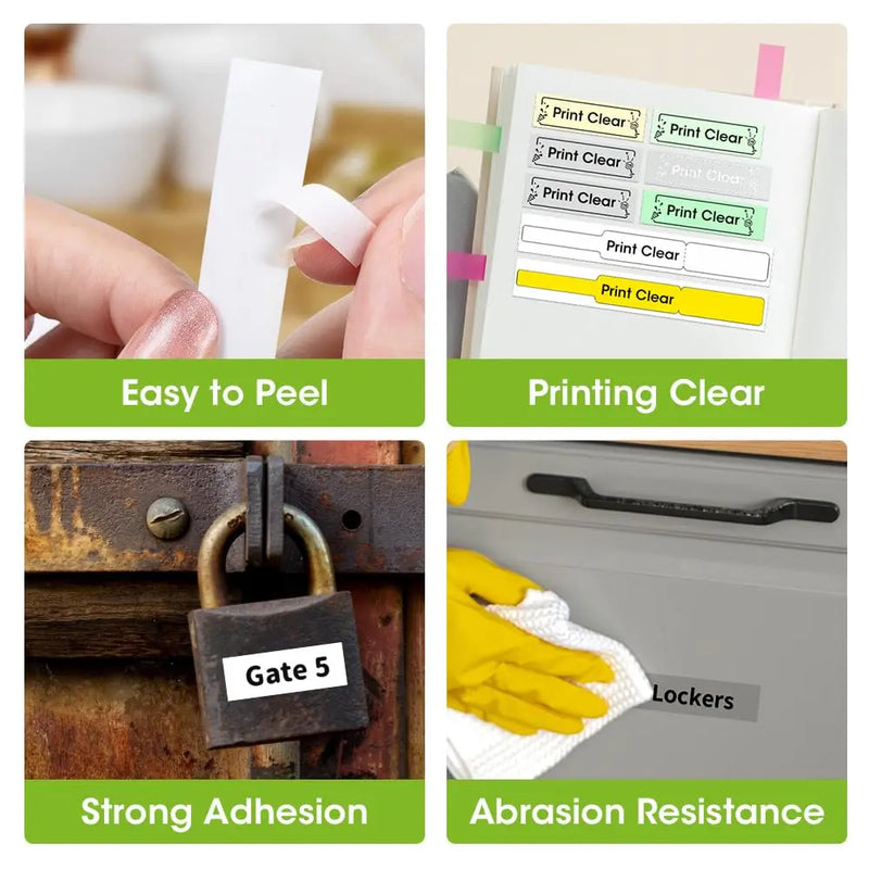 Phomemo A30 P15 Label Maker Long & Gap Tape, Continuous - Visuel 5 | SAMAG