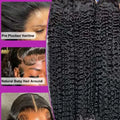 250% Density 13x6 Hd Transparent Jerry Curly Lace Front Wig Brazilian Lace Frontal Wig 13x4 Pre Plucked Lace Human Hair Wigs