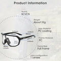 SCVCN Women Photochromic Sunglasses Men Cycling Glasses - View 3 | SAMAG