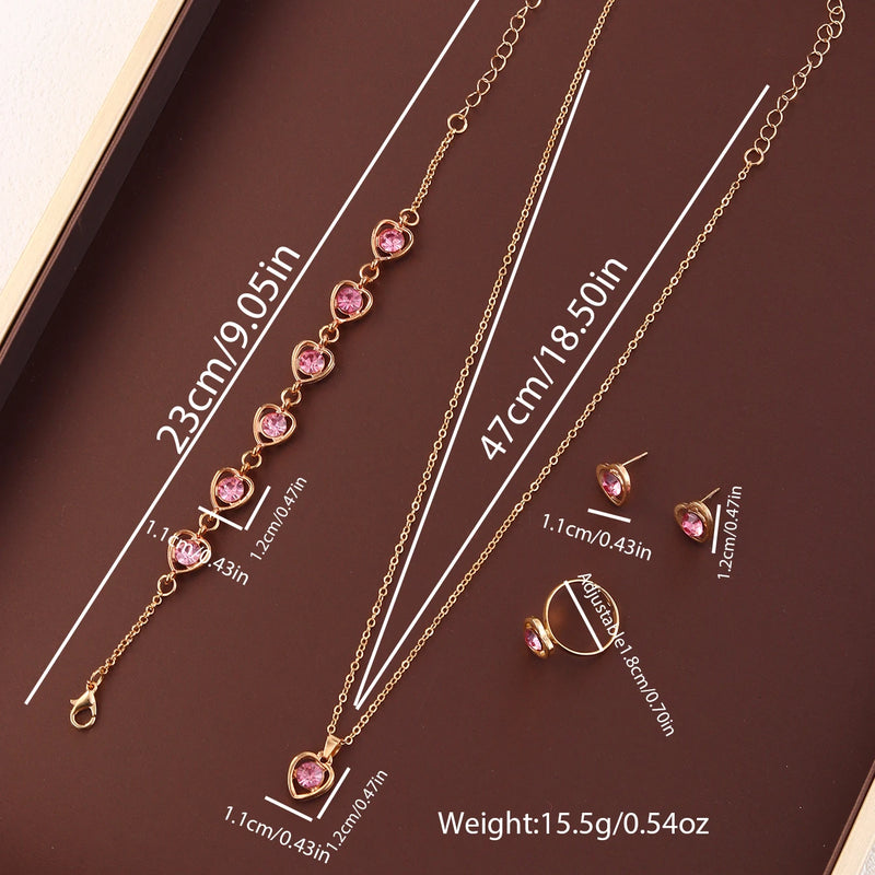 LED Simple Electronic Watch And Jewelry Set Non-Smartwatch Birthday Gift without Box