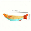Realistic Fish Design Cat Toy, Sound-Producing Pet Toy, Soft And Durable, Indoor Interactive Kicking Toy For Cats, Cat Supplies