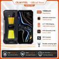 OUKITEL WP58 PRO 5G Rugged Phone 24GB(8+16) RAM + 512 ROM, 6.7'' HD 10000mAh 33W Android 15 NFC Cellphone with Dual Camping Lamp
