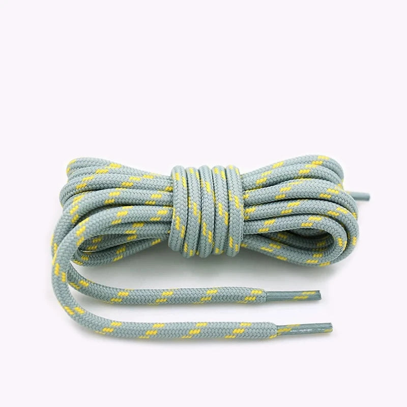 1Pair Outdoor Shoelaces Sports Round Shoes Lace Hiking Slip Rope Laces Sneakers Boots Shoelace 100/120/140/160cm Strings