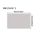 Notebook Keyboard Blanket Cover Microfiber Dustproof Protective Film Laptop Screen Cleaning Cloth for MacBook 13/14/15/16 Inch