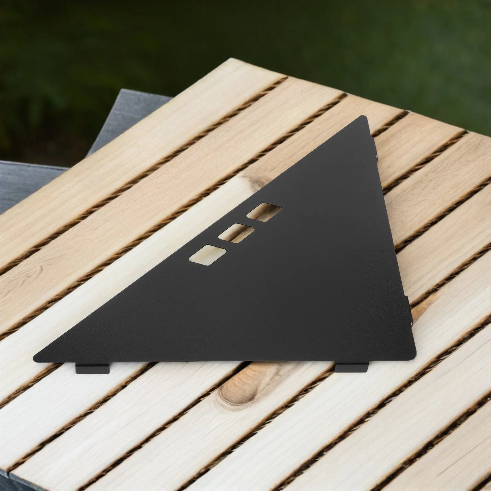 Outdoor Folding Table Accessory, Camping Table Corner Extension Board, Foldable L-Shaped Connector Tray For Space Optimization,