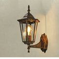 Europe Style Retro E27 Wall Lamp Courtyard Garden Outdoor Waterproof Lighting Aisel Stairs Residential Balcony Porch Fixtures
