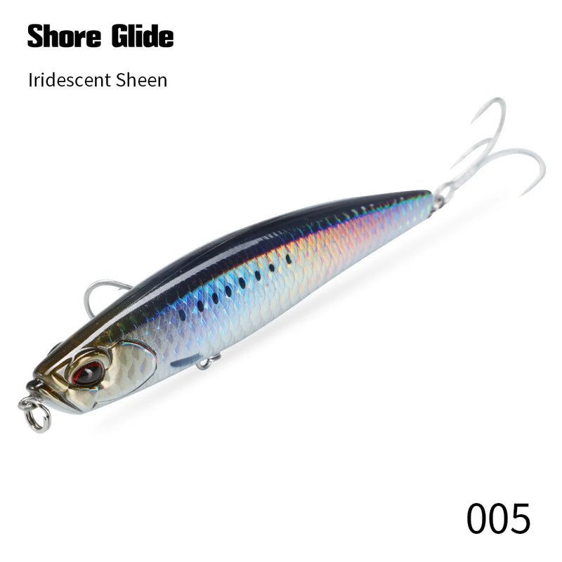 Hunthouse Shore Glide Sinking Pencil Fishing Lure 108mm | SAMAG