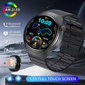 2026 New Watch 5 Pro Upgrade GPS NFC Men's Smartwatch 360*360 AMOLED HD Bluetooth Call Waterproof Smart Watch For Android iOS