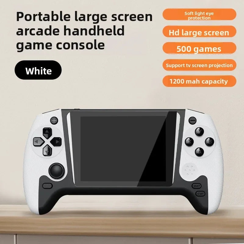 New 3000 Games X9 Handheld Video Game Console 5.5inch Screen Retro Video Game Player Built in 10 Emulators Support NES GBA GBC