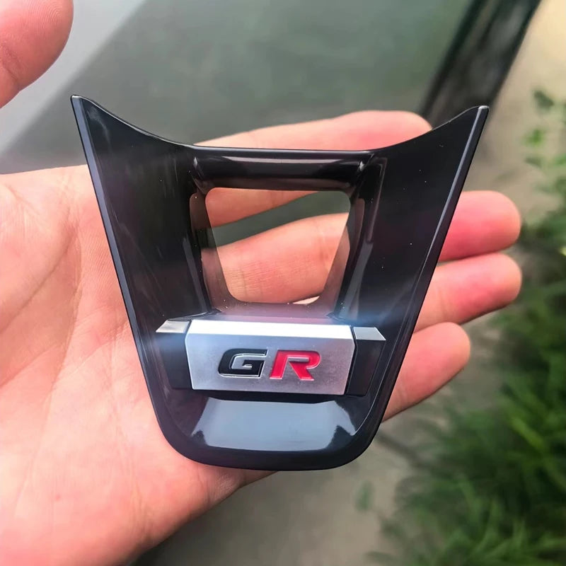 Car Steering Wheel Decoration Fit For GR Corolla 2019-2021 RAV4 2020 Auto Steering Wheel Panel Sequins Cover Bottom Trim Sticker
