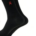 5/10/20 Pairs of Men's Crew Socks with Spider Pattern | SAMAG