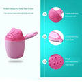 Baby Shampoo Cup Baby Bath Bucket Kids Bath Spoon Child Hair Wash Cup Baby Bath Kit Cute Cartoon Baby Bath Play Funny Bucket