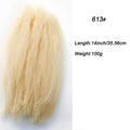 Sleek Afro Kinky Bulk Synthetic Hair Black for Braiding Twist Dreadlock African Braids Hair 36 Inch Long-lasting Color