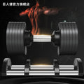 24 Kg Adjustable Weight Dumbbell Workouts Set with Steel | SAMAG