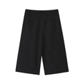 Women's Shorts New Summer Black Cropped Simple Casual - View 2 | SAMAG