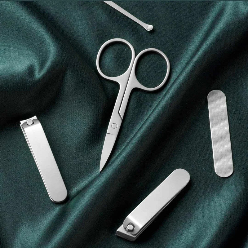5 in 1 Mijia Nail Clippers Tool Set Pedicure Care Clipper Earpick Nail File Professional Beauty Tools Nail Cutter Trimmer