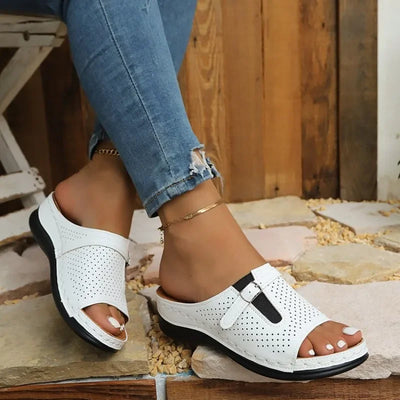 Women Summer Platform Wedge Sandals Open Toe Casual Chic | SAMAG