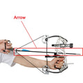 18.9inch Carbon Arrow for Short-axle Compound Bow | SAMAG