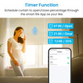 ZigBee 3.0 Curtain Roller Shutter Switch For Tubular Motors Remote Tuya Smart Life App Control Backlight Home Assistant Alexa