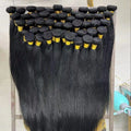 16A Straight Bundles Human Hair 16 18 20 22 Inch Unprocessed Brazilian Virgin Hair Straight Weave Bundle Human Hair Bundles Real Natural Black Human Hair Extensions Bone Straight Human Hair Bundles Double Weft Raw Human Hair