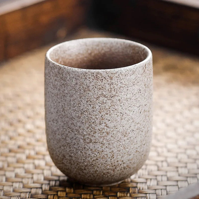 New Vintage Ceramics Cups Japanese Stoneware Porcelain 130ml Tea Mug Healthy Lifestyle Kung Fu Tea Sake Coffee Cups Drinkware