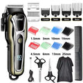 Kemei PG1990A Rechargeable Men's Hair Clipper Professional Cordless Men Hair Trimmer Hair Cutting Machine Barber for Men