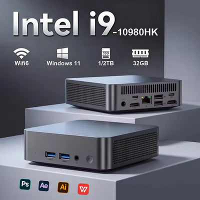 Portable Intel Core I9-10980HK Computer Windows11 | SAMAG