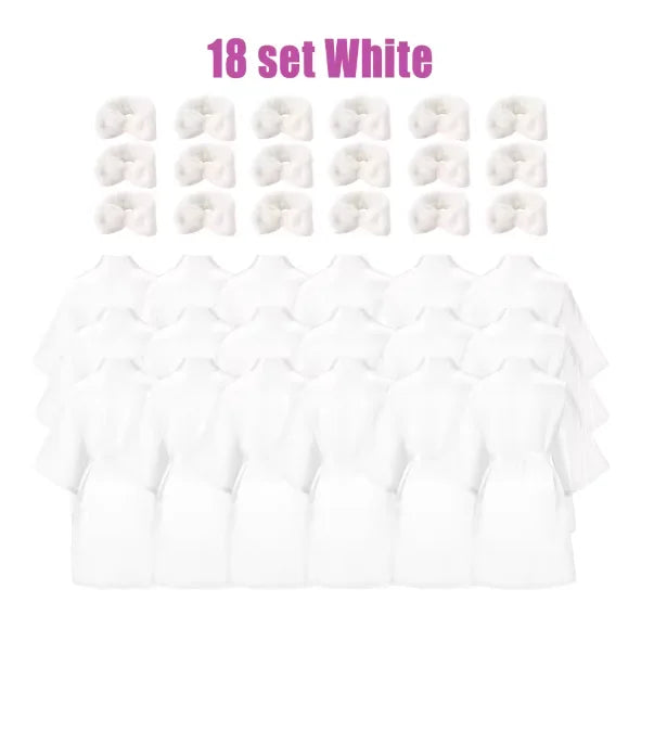 6-18Set Spa Party Robes for Girls Gowns for Supplies | SAMAG
