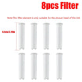 5 Spray ABS Portable Shower Head High Pressure Large Flow Spa Filtered Shower Heads with Stop Button Universal Bathroom Nozzle