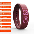 Casual Fashion Digital Watch Male Female Middle High School Student Waterproof Silent Vibration Alarm - Visuel 9 | SAMAG