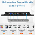 13.3-inch HD 1366x768 Monitoring Display with AV BNC HDMI USB VGA Interfaces for Clear Visuals And Easy Connectivity